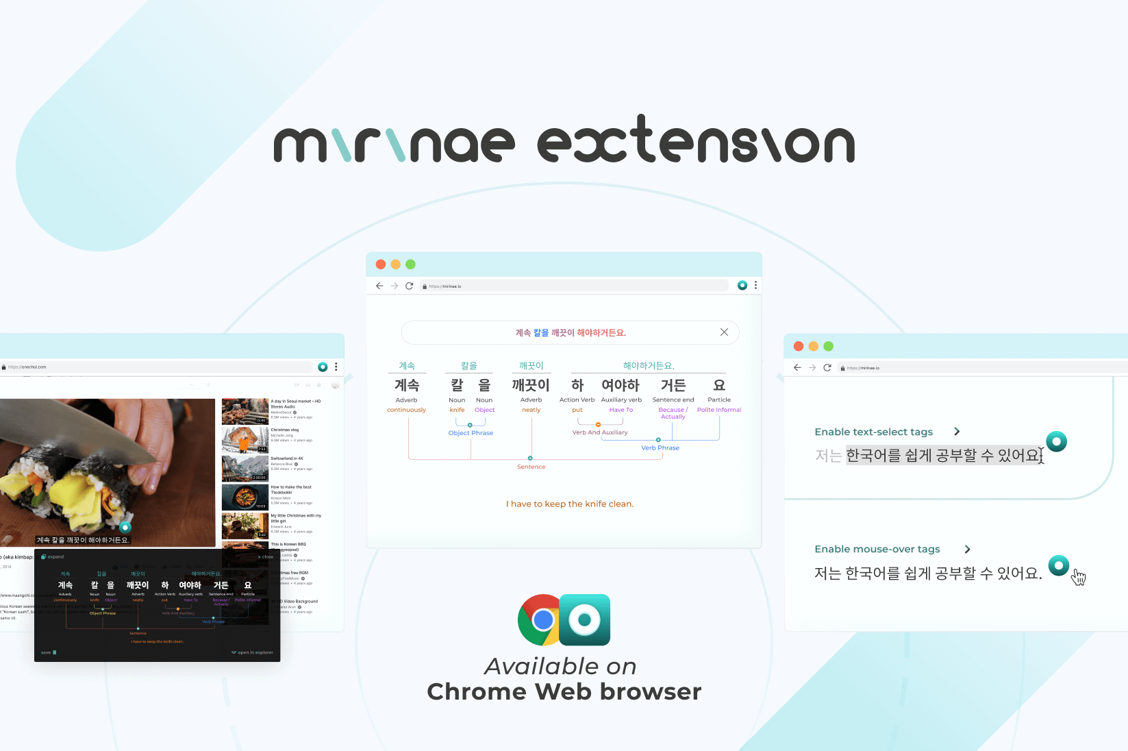 Mirinae Extension for Chrome